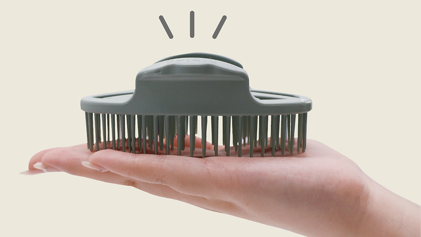 手のひらサイズでコンパクト