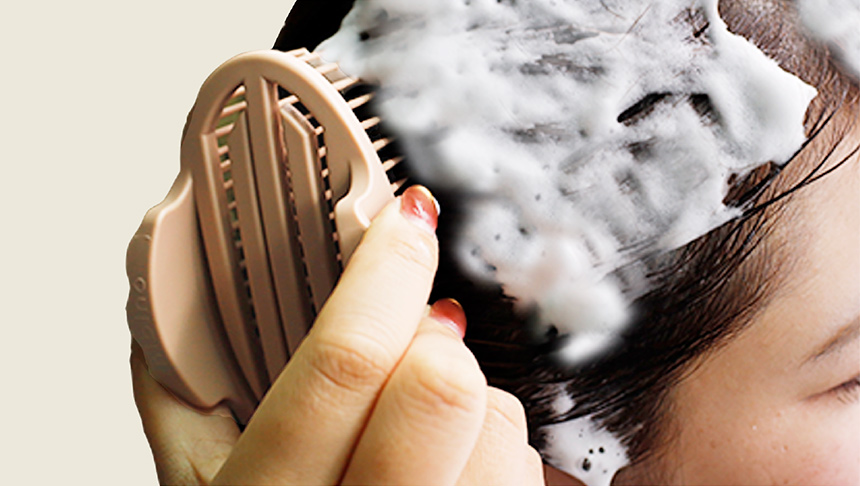 シャワー中のヘアケアにも