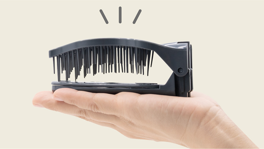 手のひらサイズで、毎日にフィット。