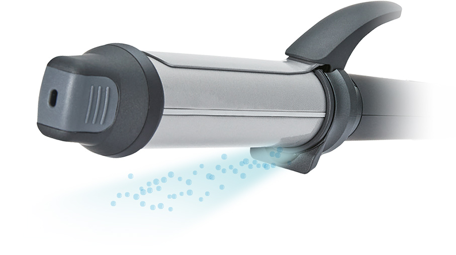 マイナスイオンで潤いをプラス！