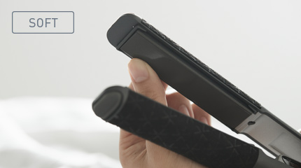 ソフトプレスクッション搭載