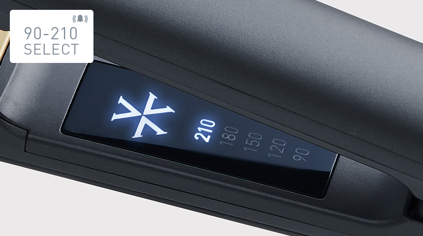 5段階の温度設定