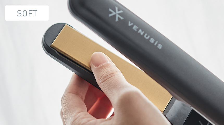 ソフトプレスクッション機構搭載