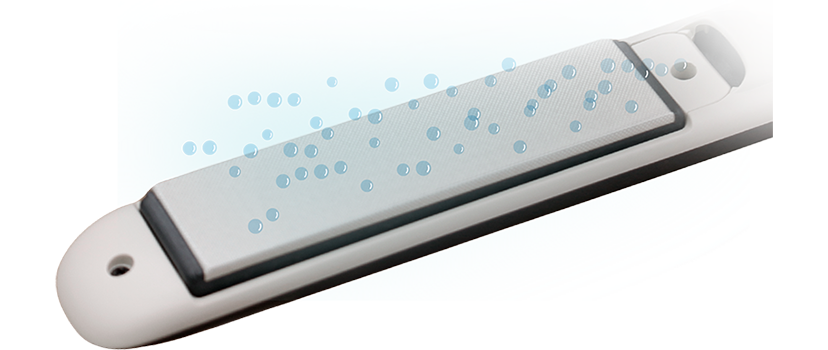 マイナスイオンで潤いをプラス！